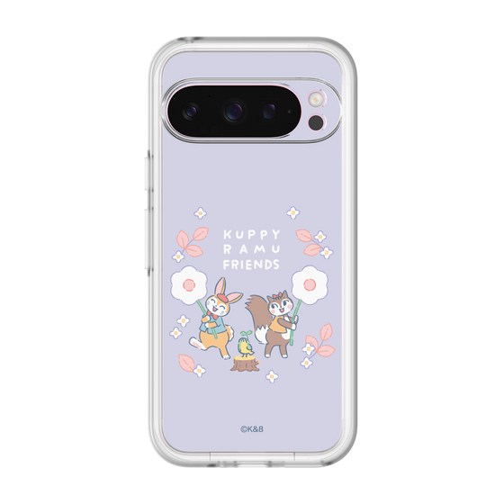 Slim Protection Premium Case［ Kuppyramu Friends - Flower ］