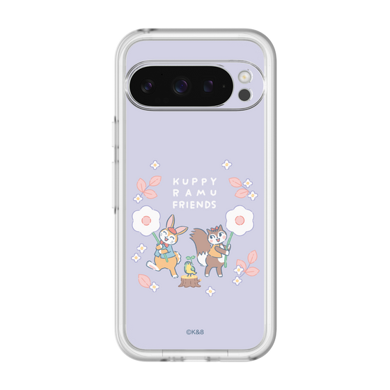 Slim Protection Premium Case［ Kuppyramu Friends - Flower ］