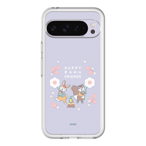Slim Protection Premium Case［ Kuppyramu Friends - Flower ］