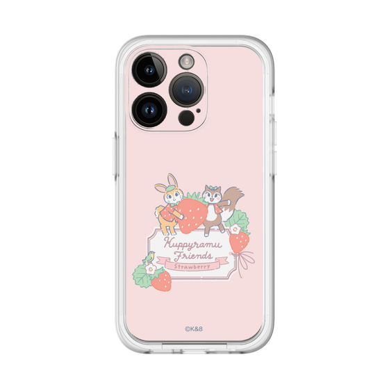Slim Protection Premium Case［ Kuppyramu Friends - Strawberry ］