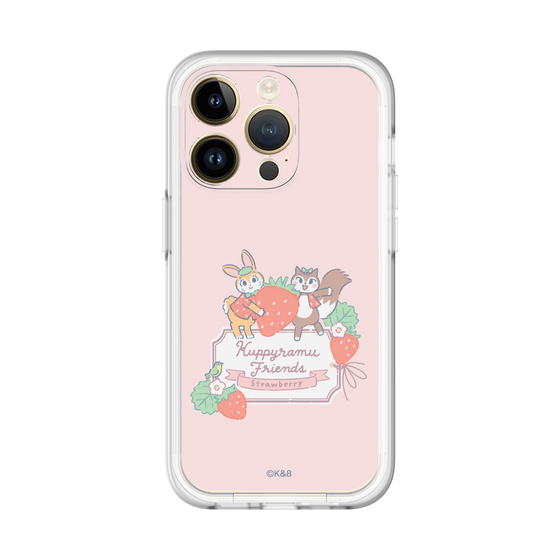 Slim Protection Premium Case［ Kuppyramu Friends - Strawberry ］