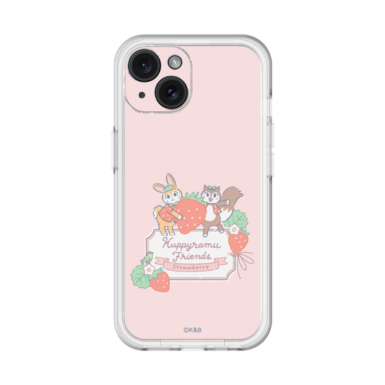 Slim Protection Premium Case［ Kuppyramu Friends - Strawberry ］