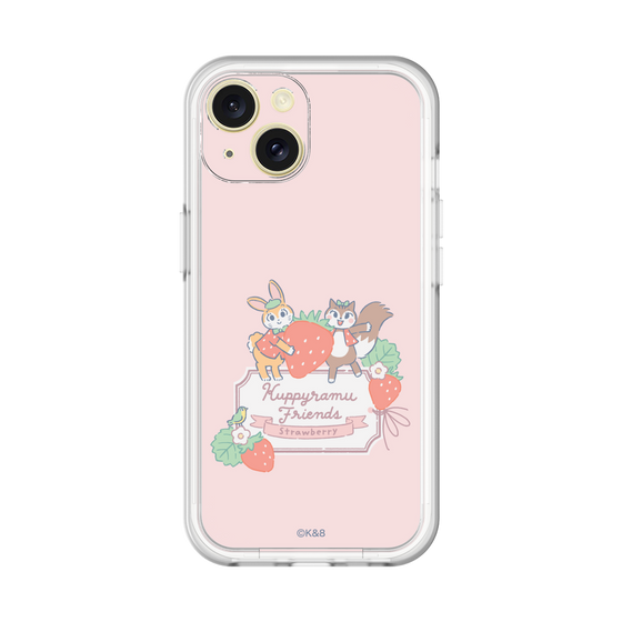 Slim Protection Premium Case［ Kuppyramu Friends - Strawberry ］