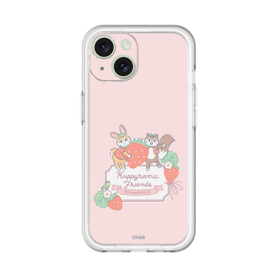 Slim Protection Premium Case［ Kuppyramu Friends - Strawberry ］
