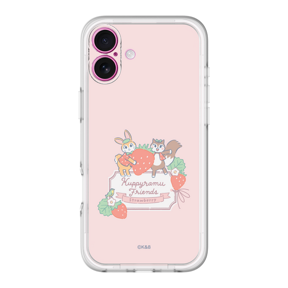 Slim Protection Premium Case［ Kuppyramu Friends - Strawberry ］