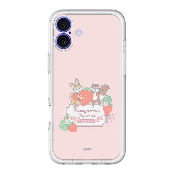 Slim Protection Premium Case［ Kuppyramu Friends - Strawberry ］
