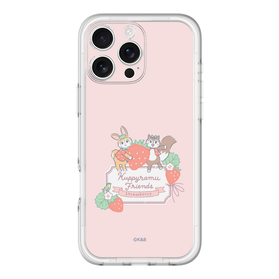 Slim Protection Premium Case［ Kuppyramu Friends - Strawberry ］