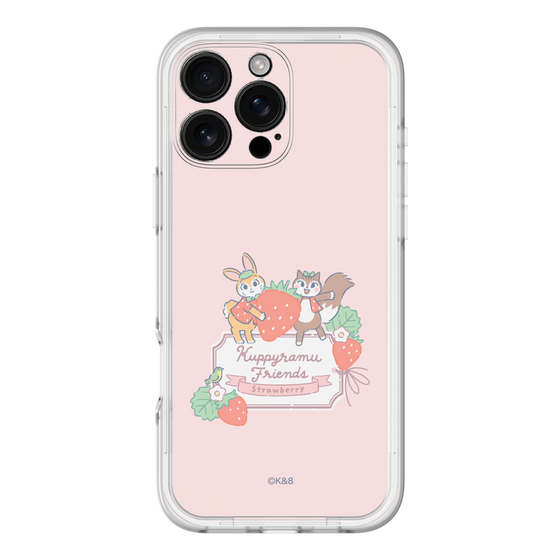 Slim Protection Premium Case［ Kuppyramu Friends - Strawberry ］
