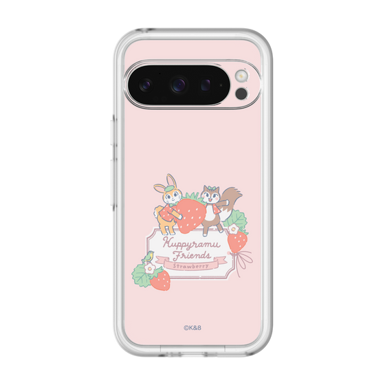 Slim Protection Premium Case［ Kuppyramu Friends - Strawberry ］