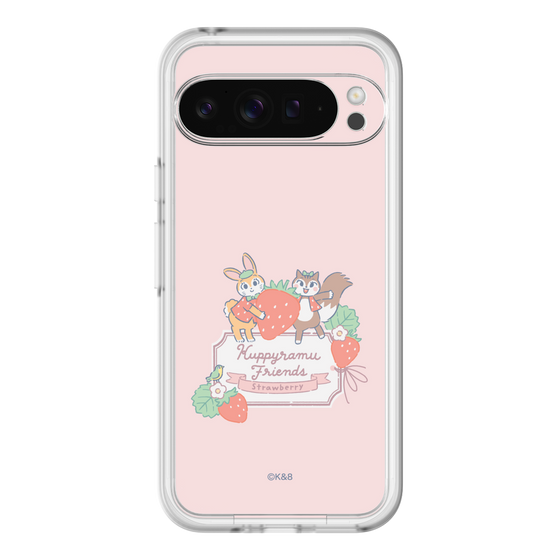 Slim Protection Premium Case［ Kuppyramu Friends - Strawberry ］