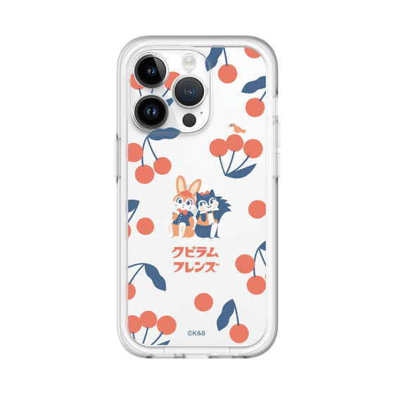 Slim Protection Premium Case［ Kuppyramu Friends - Cherry ］