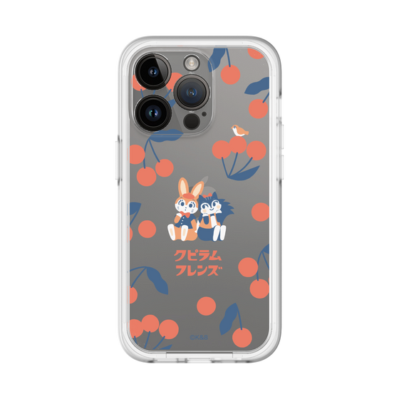 Slim Protection Premium Case［ Kuppyramu Friends - Cherry ］
