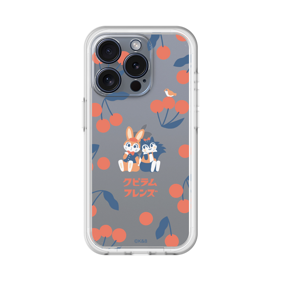 Slim Protection Premium Case［ Kuppyramu Friends - Cherry ］