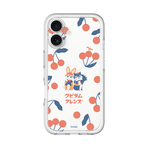 Slim Protection Premium Case［ Kuppyramu Friends - Cherry ］