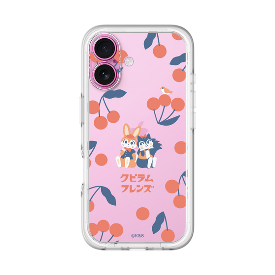 Slim Protection Premium Case［ Kuppyramu Friends - Cherry ］