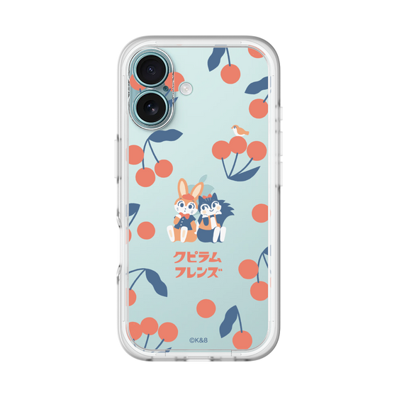 Slim Protection Premium Case［ Kuppyramu Friends - Cherry ］