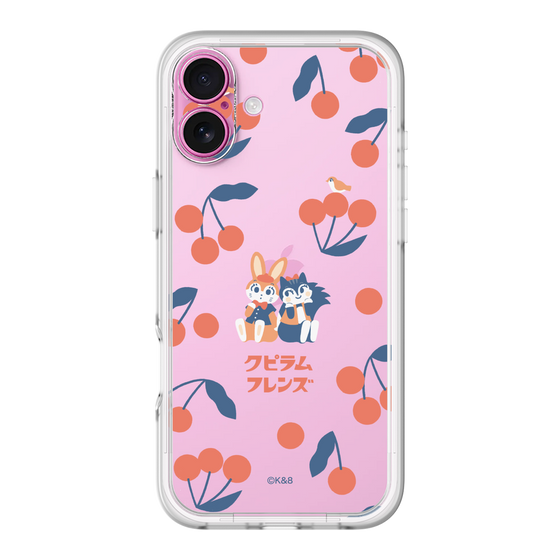 Slim Protection Premium Case［ Kuppyramu Friends - Cherry ］
