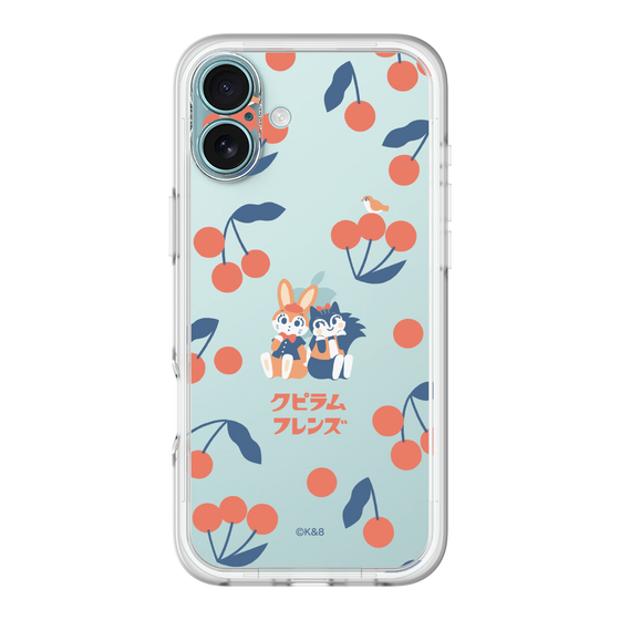 Slim Protection Premium Case［ Kuppyramu Friends - Cherry ］