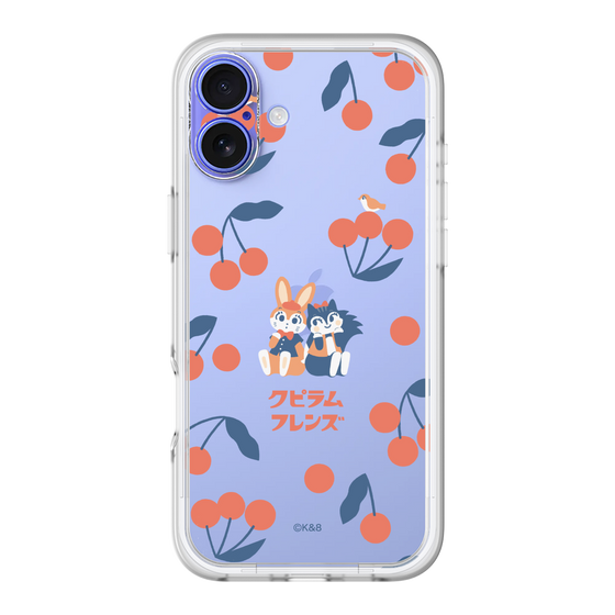 Slim Protection Premium Case［ Kuppyramu Friends - Cherry ］