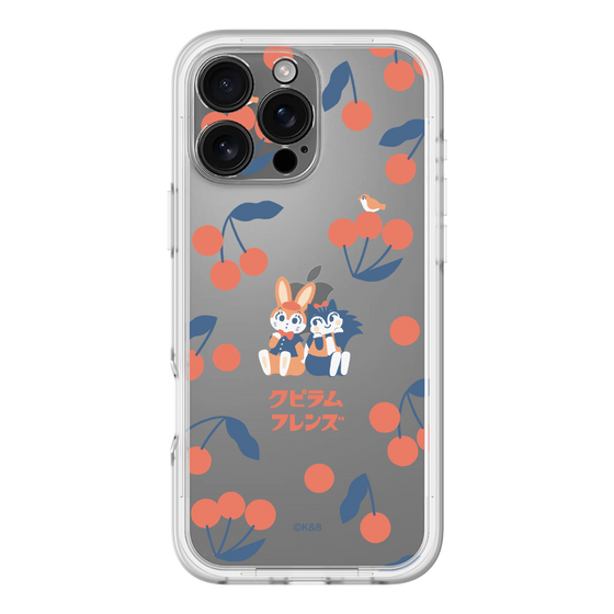 Slim Protection Premium Case［ Kuppyramu Friends - Cherry ］