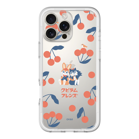 Slim Protection Premium Case［ Kuppyramu Friends - Cherry ］