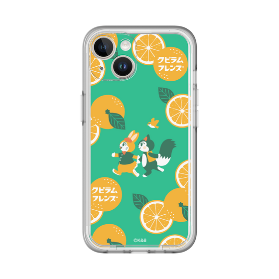 Slim Protection Premium Case［ Kuppyramu Friends - Orange ］