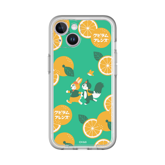 Slim Protection Premium Case［ Kuppyramu Friends - Orange ］