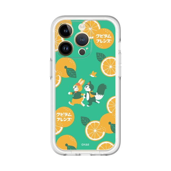Slim Protection Premium Case［ Kuppyramu Friends - Orange ］