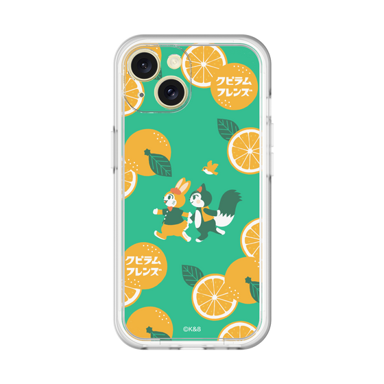 Slim Protection Premium Case［ Kuppyramu Friends - Orange ］
