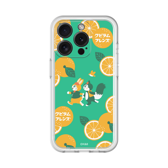Slim Protection Premium Case［ Kuppyramu Friends - Orange ］