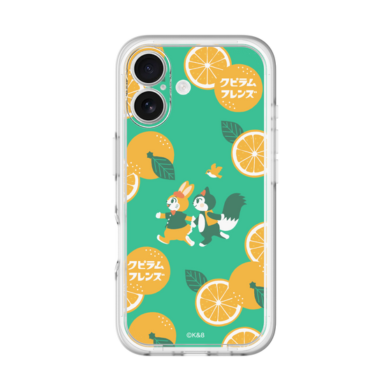 Slim Protection Premium Case［ Kuppyramu Friends - Orange ］