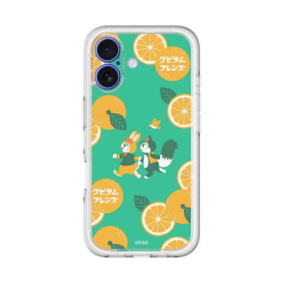 Slim Protection Premium Case［ Kuppyramu Friends - Orange ］