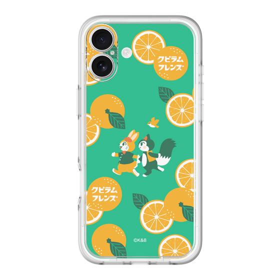 Slim Protection Premium Case［ Kuppyramu Friends - Orange ］