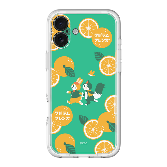 Slim Protection Premium Case［ Kuppyramu Friends - Orange ］