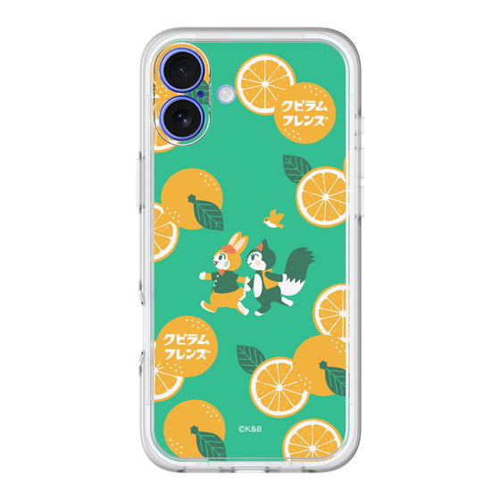 Slim Protection Premium Case［ Kuppyramu Friends - Orange ］