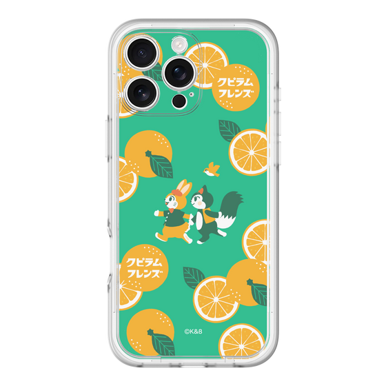 Slim Protection Premium Case［ Kuppyramu Friends - Orange ］