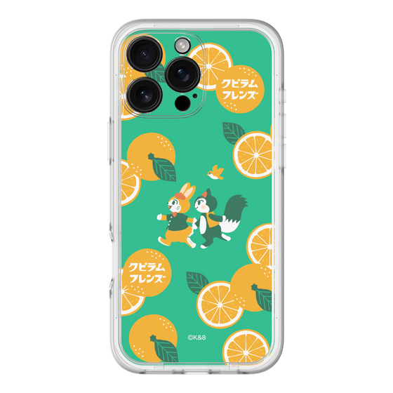 Slim Protection Premium Case［ Kuppyramu Friends - Orange ］