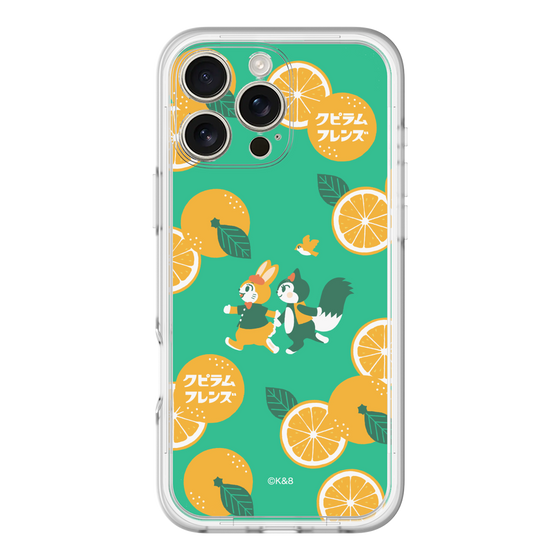 Slim Protection Premium Case［ Kuppyramu Friends - Orange ］