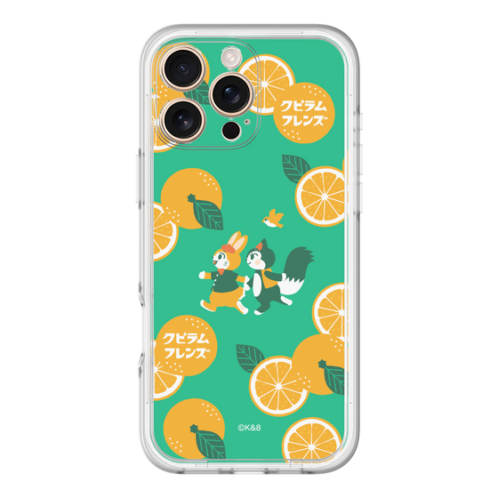 Slim Protection Premium Case［ Kuppyramu Friends - Orange ］