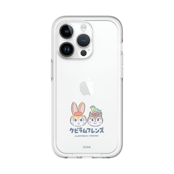 Slim Protection Premium Case［ Kuppyramu Friends - Logo - Nakayoshi  ］