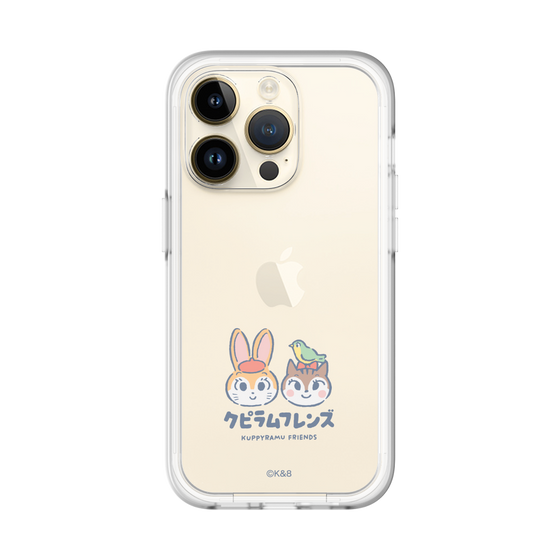 Slim Protection Premium Case［ Kuppyramu Friends - Logo - Nakayoshi  ］
