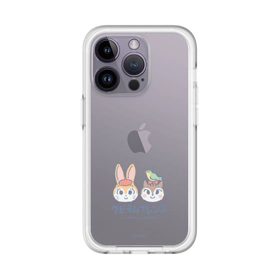 Slim Protection Premium Case［ Kuppyramu Friends - Logo - Nakayoshi  ］