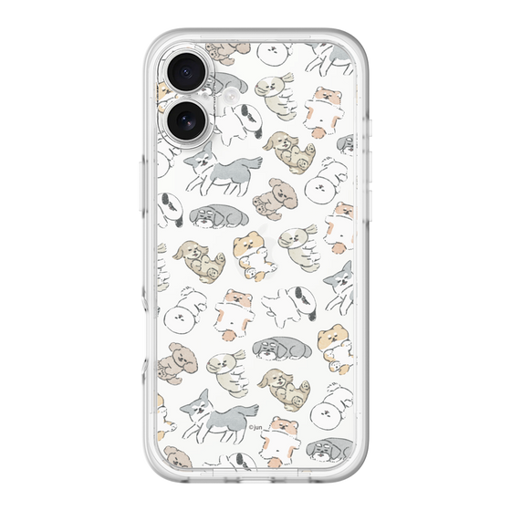 Slim Protection Premium Case［ Hello, It's Dog - Nap ］