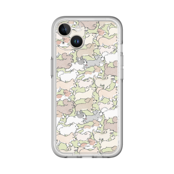 Slim Protection Premium Case［ Hello, It's Dog - Full of Dogs ］