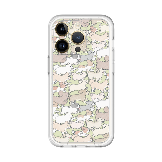 Slim Protection Premium Case［ Hello, It's Dog - Full of Dogs ］