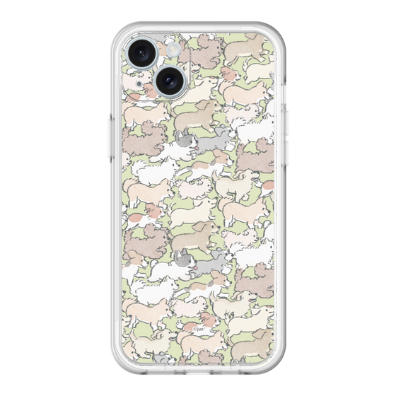 Slim Protection Premium Case［ Hello, It's Dog - Full of Dogs ］
