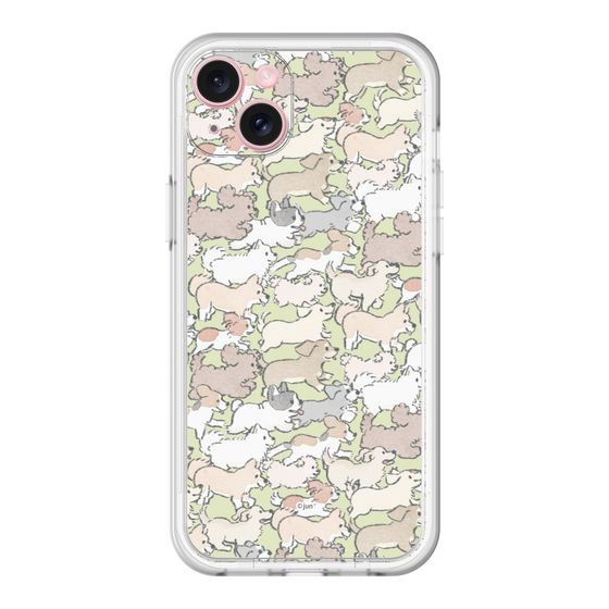 Slim Protection Premium Case［ Hello, It's Dog - Full of Dogs ］