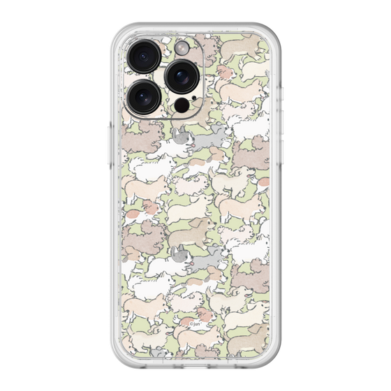 Slim Protection Premium Case［ Hello, It's Dog - Full of Dogs ］