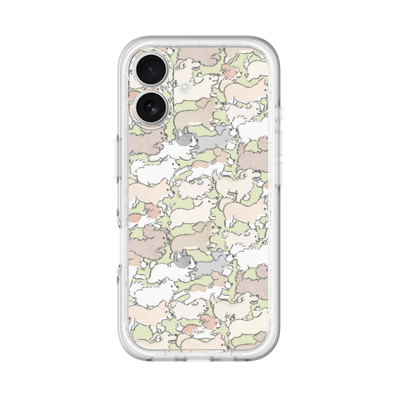 Slim Protection Premium Case［ Hello, It's Dog - Full of Dogs ］