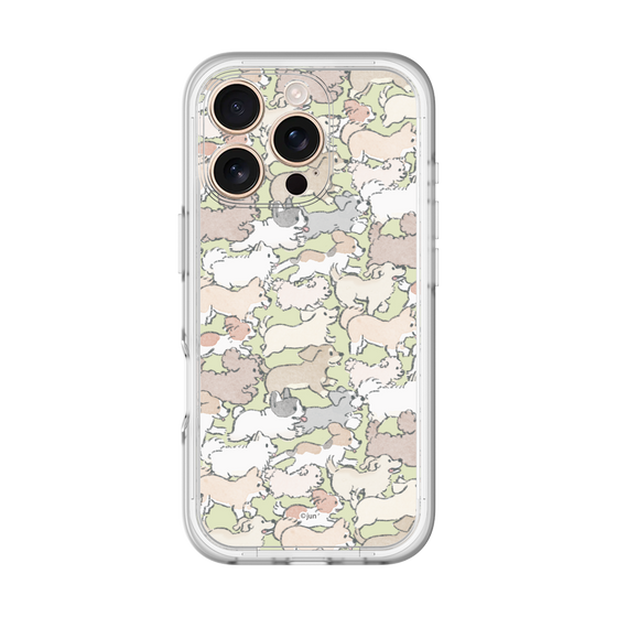 Slim Protection Premium Case［ Hello, It's Dog - Full of Dogs ］